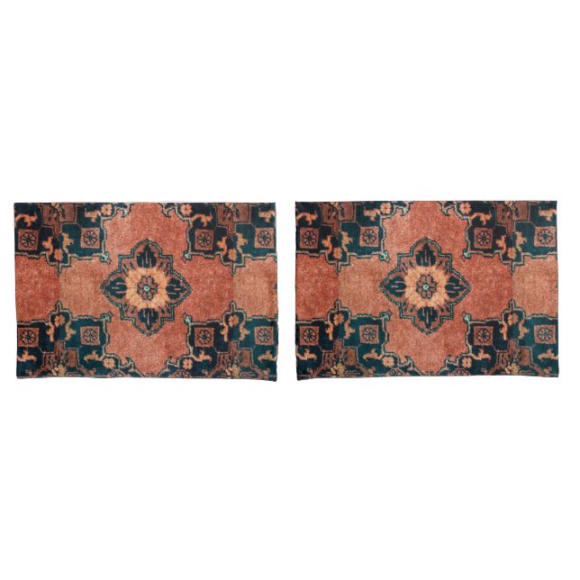 Housse D'oreillers Tapis Kilim Persan Antique Unique (devant-Set)