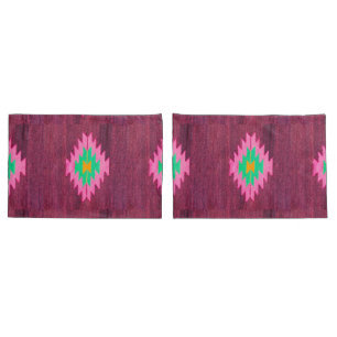 Housse D'oreillers Tapis Kilim Turc Ancien