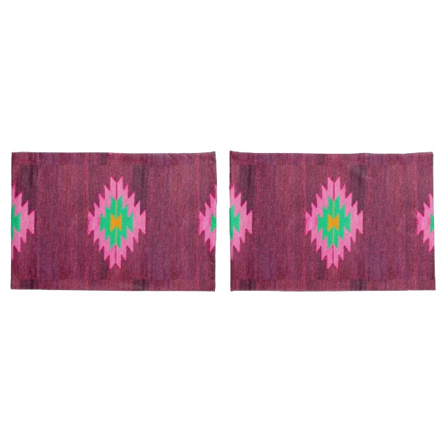 Housse D'oreillers Tapis Kilim Turc Ancien (Dos-Set)