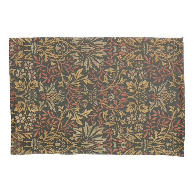 Housse D'oreillers Tapisserie du jardin de fleurs William Morris (devant)