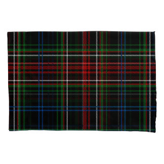Housse D'oreillers Tartan bleu rouge Tartan À damiers Motif