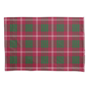 Housse D'oreillers Tartan écossais de Crawford de clan