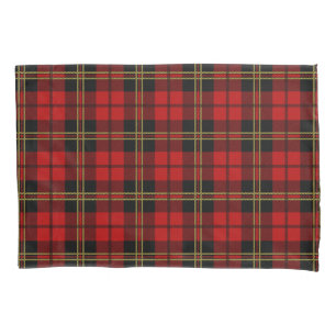 Housse D'oreillers Tartan écossais de rouge de Brodie de clan