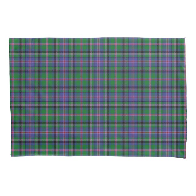 Housse D'oreillers Tartan écossais de tonnelier de clan (devant)
