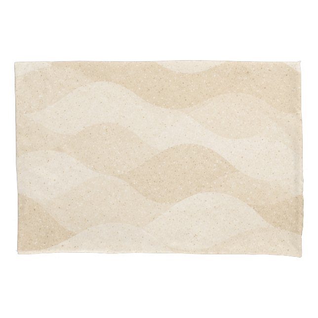 Housse D'oreillers Texture de grain minimale, motif neutre et doux (devant)