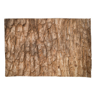 Housse D'oreillers Texture écorce d'arbre, arrière - plan de bois nat