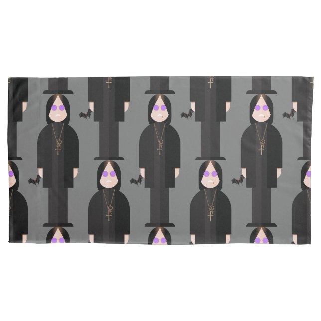 Housse D'oreillers The Prince of Darkness – Rock Legend Pillowcase (devant-gauche)