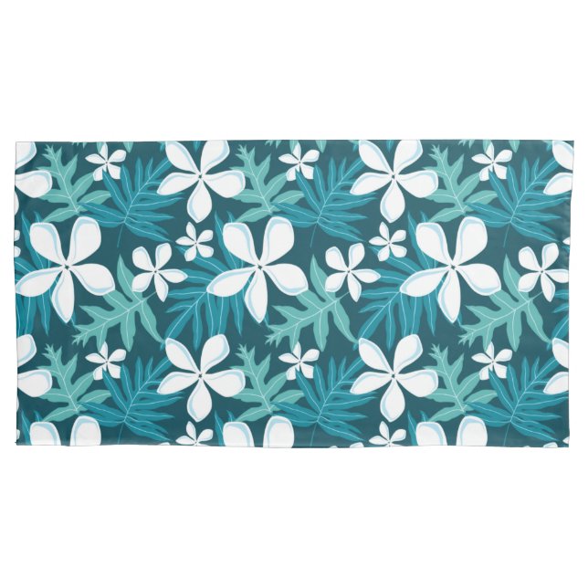 HOUSSE D'OREILLERS TIARE (TURQUOISE) (devant-gauche)