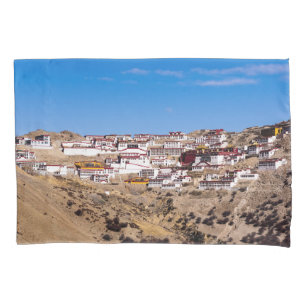 Housse D'oreillers Tibet - Monastère bouddhique de Ganden