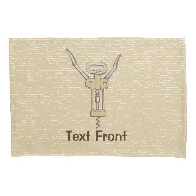 Housse D'oreillers Tire-bouchon (devant)