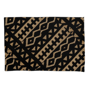 Housse D'oreillers Tissu de boue afrocentré Imprimer
