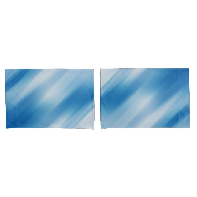 Housse D'oreillers Topaz bleu (devant-Set)