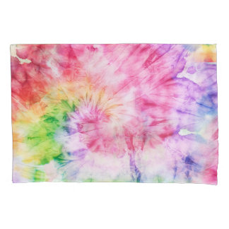 Housse D'oreillers Tourbillons d'été : Pastel Cravate-Motif