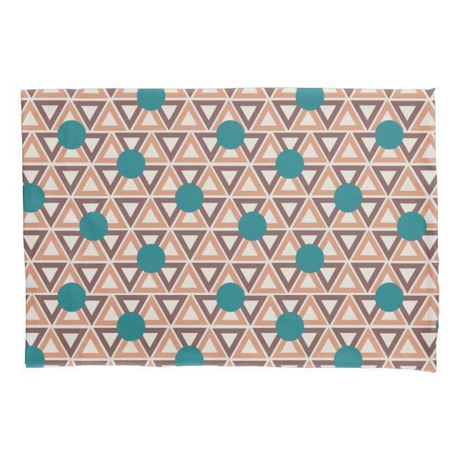 Housse D'oreillers Triangle de surface composée (devant)