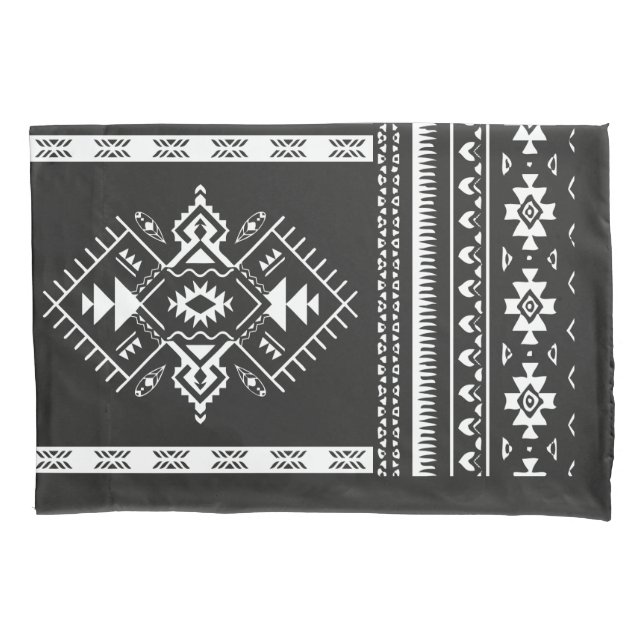 Housse D'oreillers TRIBAL AZTEC - Pillowcase (devant)