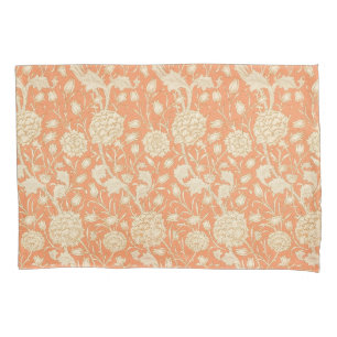 Housse D'oreillers Tulipe sauvage de William Morris, motif floral vin