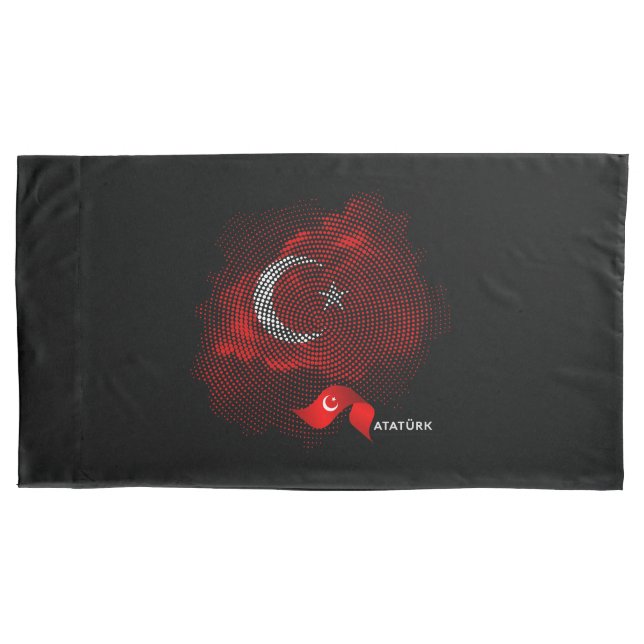 Housse D'oreillers Turkey flag (devant)