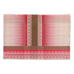 Housse D'oreillers un motif de point de croix avec un arrière - plan 