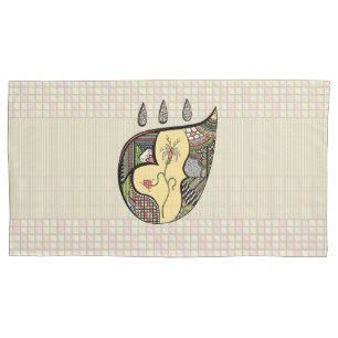 Housse D'oreillers Une fleur dans le Coque Coussin