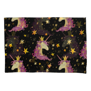 Housse D'oreillers Unicorn Princess : Aquarelle Fairy Tale