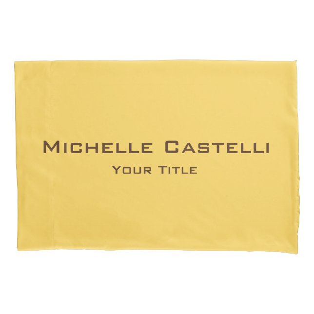 Housse D'oreillers Unique professionnel classique simple (devant)