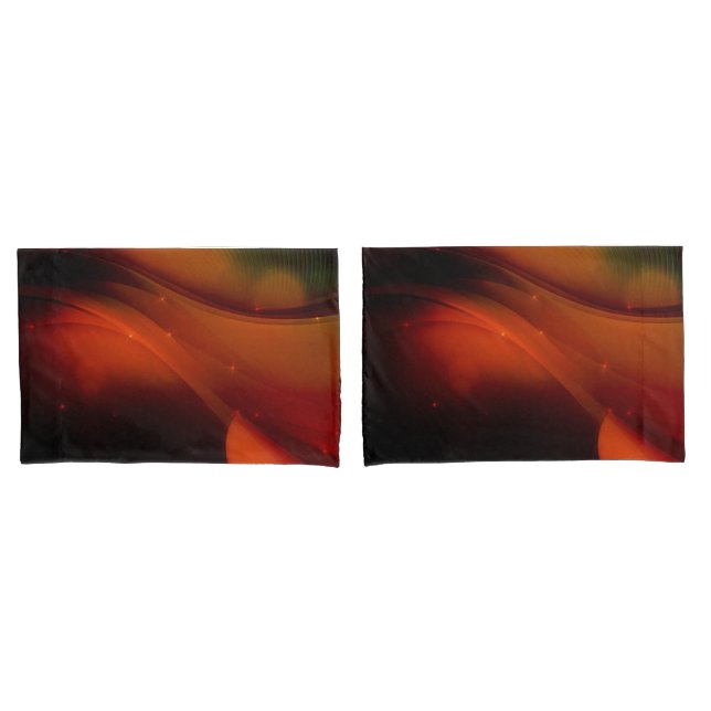 Housse D'oreillers Vague d'incendie (devant-Set)