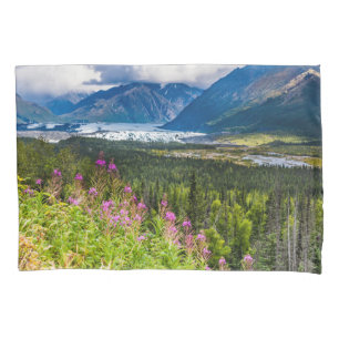 Housse D'oreillers Vallée de Matanuska, centre-sud de l'Alaska