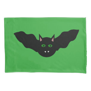 Housse D'oreillers Vampie Chat face chauve Halloween Pillowcase