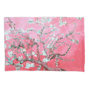Housse D'oreillers Van Gogh Almond Blossoms rose Bleu