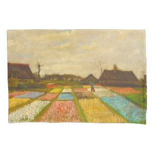 Housse D'oreillers Van Gogh Flower Beds & Farmhouse en Provence