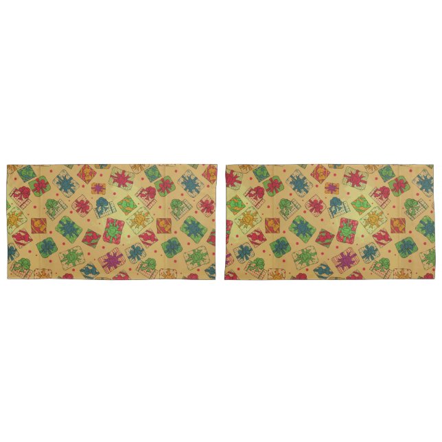 Housse D'oreillers Venin de Christmas (devant-Set)