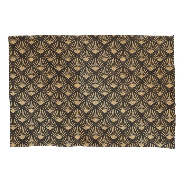 Housse D'oreillers Ventilateur Art déco Gatsby Style (devant)