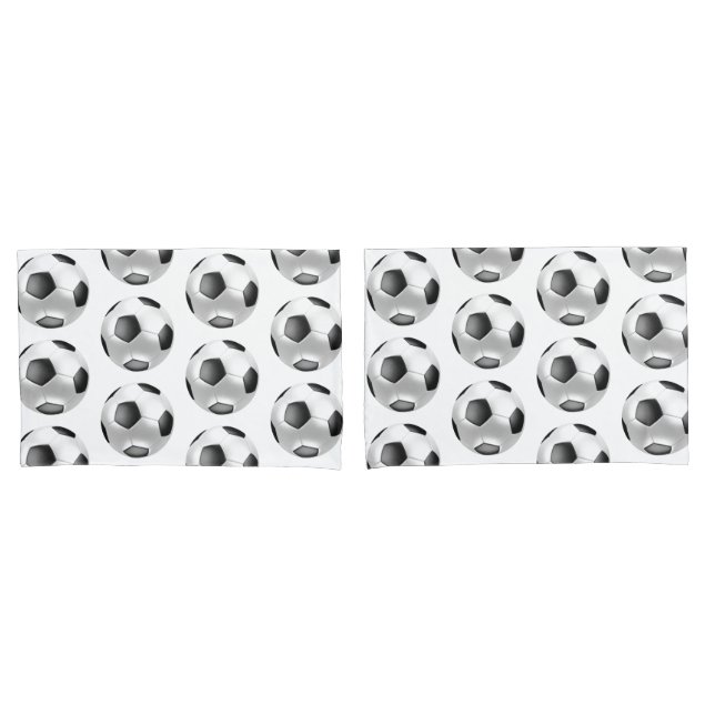 Housse D'oreillers Ventilateur de footballS (devant-Set)