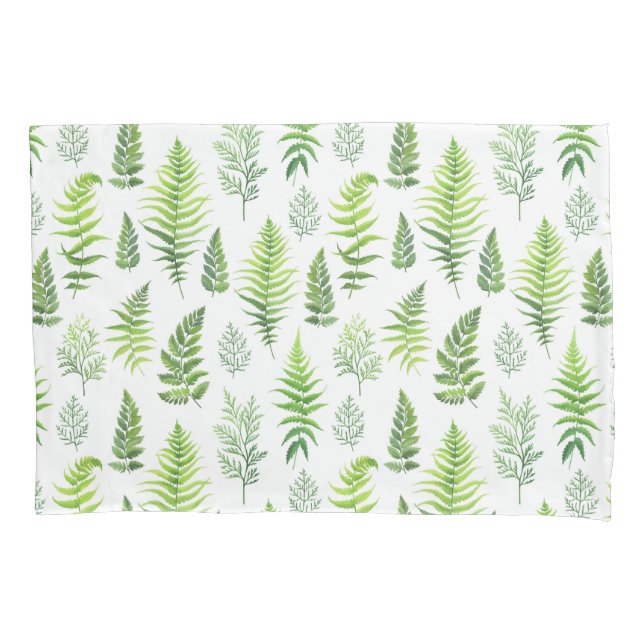 Housse D'oreillers Verdure et Motif bio (devant)