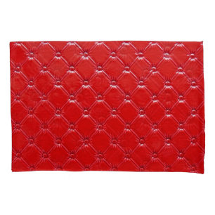 Housse D'oreillers Véritable Upholsterie En Cuir : Décor Versatile