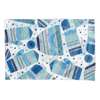 Housse D'oreillers Vêtements d'hiver confits : Motif confortable sans