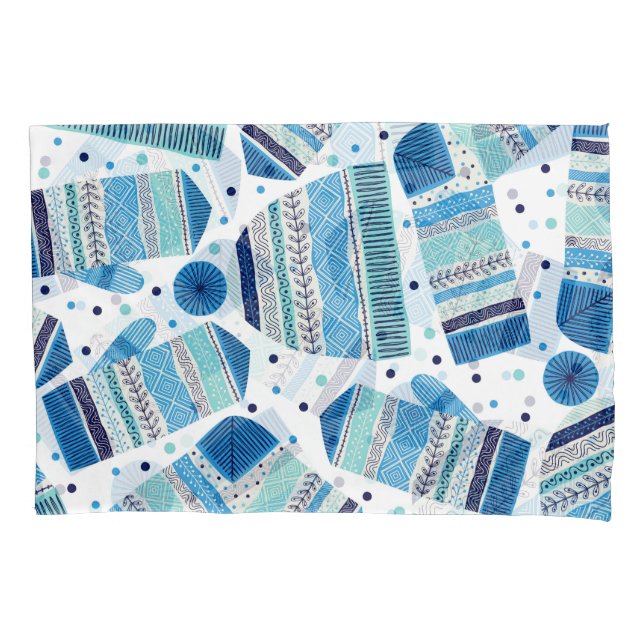 Housse D'oreillers Vêtements d'hiver confits : Motif confortable sans (devant)