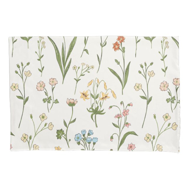 Housse D'oreillers Vibrant Floral Medley (devant)