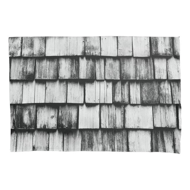 Housse D'oreillers Vieux Mur en Bois (devant)