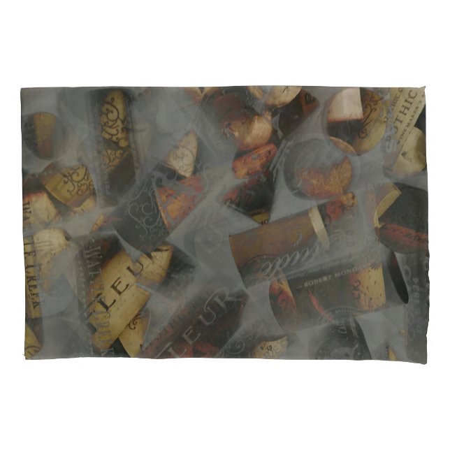 Housse D'oreillers Vin Cork Dry Ice Haze (devant-gauche)