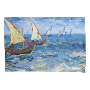Housse D'oreillers Vincent van Gogh - La mer aux Saintes-Maries
