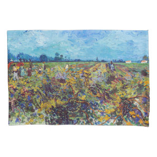 Housse D'oreillers Vincent van Gogh - Vignoble vert