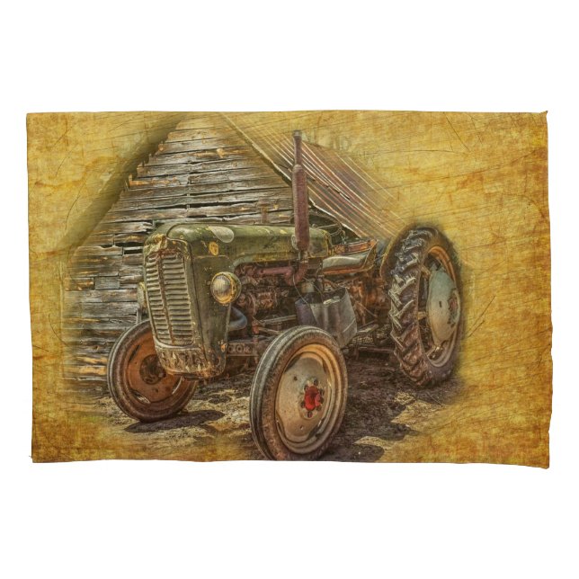 Housse D'oreillers Vintage Farm (devant)