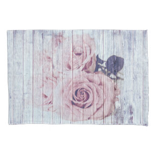 Housse D'oreillers Vintage Shabby Chic Roses Roses Roses Roses Roses