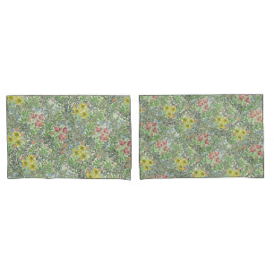 Housse D'oreillers Vintage William Morris Bower Fleurs de verdure