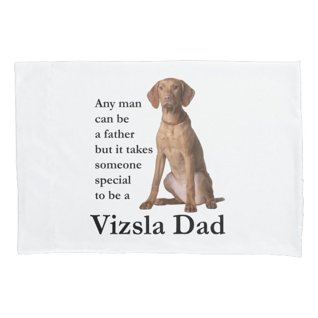 Housse D'oreillers Vizsla Papa Pillowcase (devant)