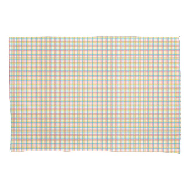 Housse D'oreillers Vue avant et arrière d'un textile rectangulaire  (devant)
