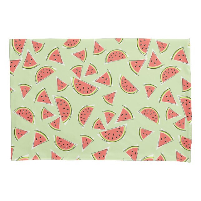 Housse D'oreillers Watermelon Green Multi (devant)