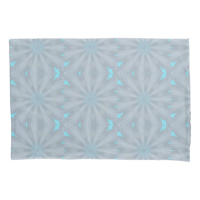 Housse D'oreillers White kaleidoscope design on duvet cover (devant)