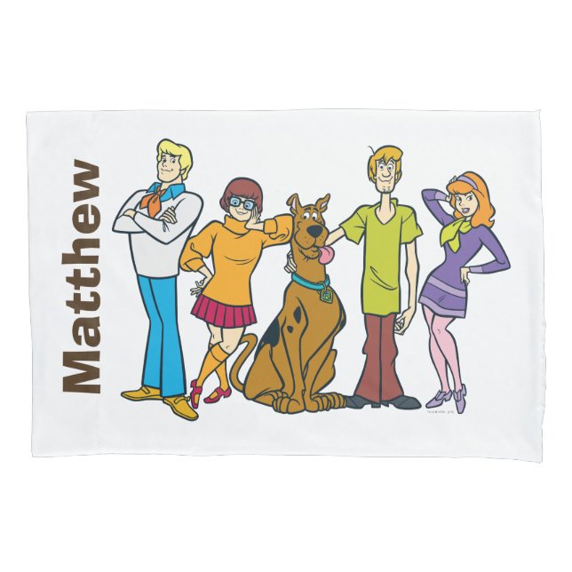 Housse D'oreillers Whole Gang 14 Mystery Inc (devant)
